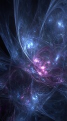 Wall Mural - Abstract Glowing Cosmic Colors Background