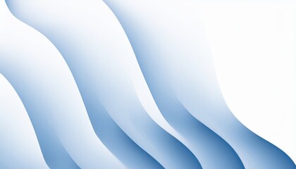 Wall Mural - flowing soft blue abstract waves with subtle texture for modern wallpaper or commercial design background
