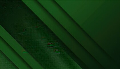 Wall Mural - vibrant green layered diagonal abstract texture with dynamic lines for modern wallpaper or commercial background