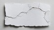 © Azkila - Cracked white paper fragment