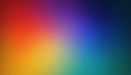 Wall Mural - vibrant rainbow gradient abstract background with soft texture ideal for design projects, banners, and website wallpapers