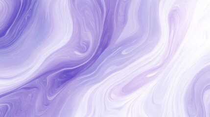 Sticker - stunning abstract fluid art background featuring lavender swirls and elegant marble textures
