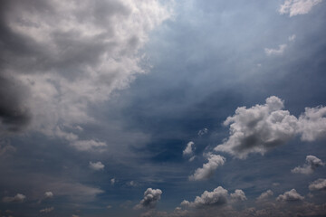 Wall Mural - dark sky with stormy clouds. dramatic sky rain,dark clouds before a thunder-storm,clouds before rain