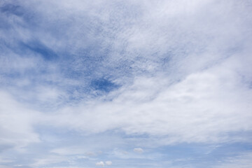 Wall Mural - clear blue sky background,clouds with background, blue sky background with tiny clouds. white fluffy