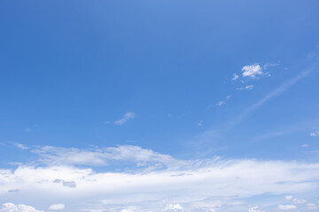Wall Mural - clear blue sky background,clouds with background, blue sky background with tiny clouds. white fluffy