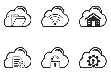 set of icons for web design