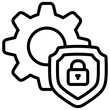 © Rusmicon - Cyber Protection Icon