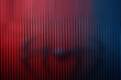 © Meraj Hossain - Abstract vertical lines of deep red and dark blue blend in a textured atmospheric and visually striking digital art composition