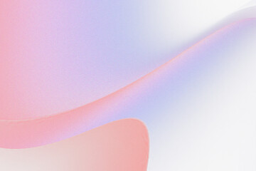 Wall Mural - Abstract digital art with flowing red and purple hues and gentle light effects
