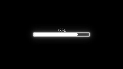 Abstract loading icon animation . Loading bar and Pixel Art Loading Screen, loading screen for games, animation loading progress bar.
