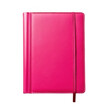 © Rakib - pink notebook png. hardcover notebook for back to school concept png. school and stationery supply. classroom essentials isolated. notebook top view png.