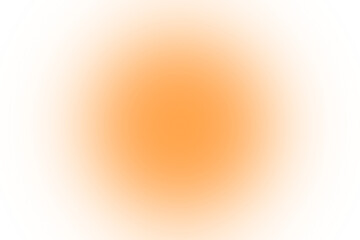 Wall Mural - Glowing orange light overlay background, blurry color circle