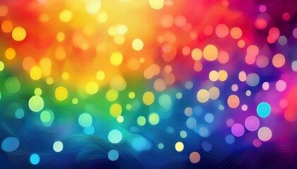 abstract rainbow background bokeh vibrant pattern