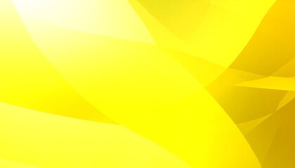 Abstract yellow geometric shapes