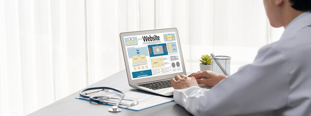 Website design software provide brisk template for online retail business and e-commerce