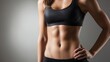 © Chatchanan - Fitness inspiration athletic woman gym studio sports photography indoor setting close-up view wellness journey