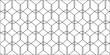© agus - The geometric pattern by rhombuses. Seamless vector background. Black and white texture