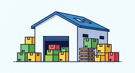 Colorful gear icon vector illustration for settings and preferences design element and creative tech project