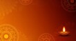 © Yuniar - Deepavali Malaysia banner background, kolam designs on glowing gradient