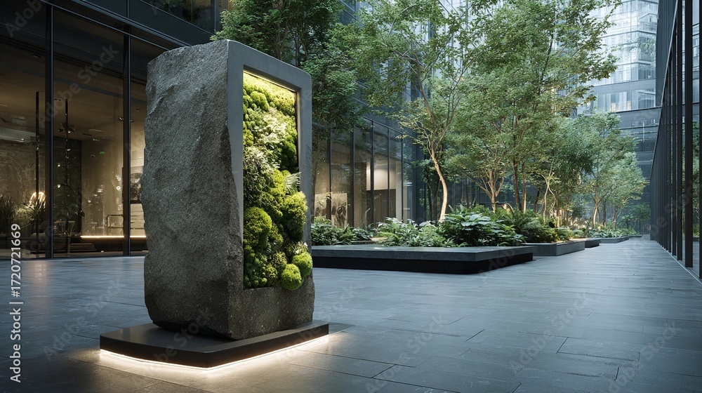 Bio-integrated air purification columns using living moss matrices and ...