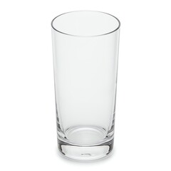 Empty glass with transparent background