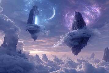Wall Mural - imaginative worlds
