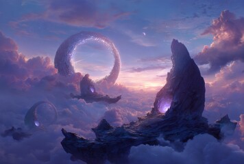 Wall Mural - imaginative worlds

