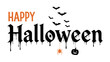 © Mohiuddin123 - Happy Halloween greeting card: A festive Halloween greeting, complete with spooky elements like bats, spiders, pumpkins, and a chilling Happy Halloween message.
