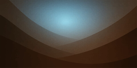 Abstract vector illustration of a dark blue night sky with a sunset-orange mountain silhouette and flashes of light