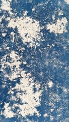 Wall Mural - dreamy abstraction with azure and creamy hues, a calm palette of abstract forms and textures