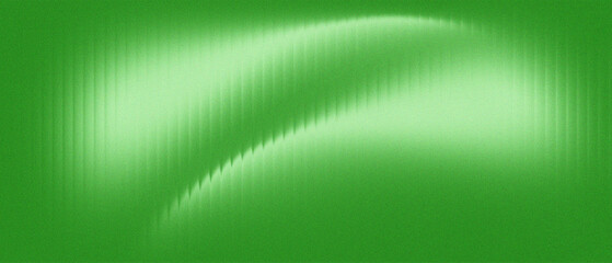 Wall Mural - Abstract green background with glowing wave texture and smooth gradient light. Modern digital backdrop for design, web, and creative projects. Futuristic luminous energy pattern.