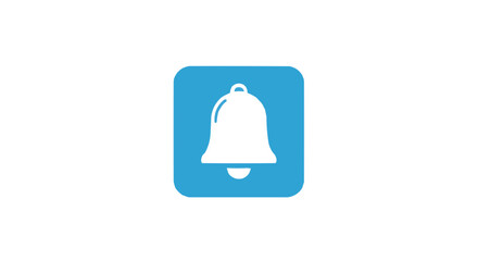 Vector bell icon for web business security sign