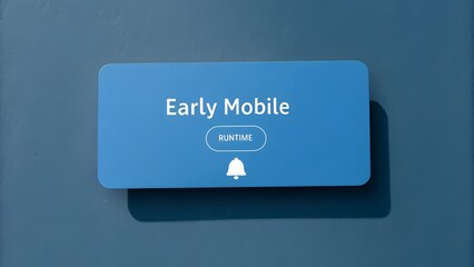 Mobile early runtime notification app