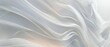 © Eyepain - White 3D Undulating lines abstract curve wave swirl fabric cloth flow wallpaper.