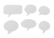 © lukmanul - Blank Speech Bubbles Set: Communication Graphic Elements