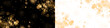 © Виктория Проскурина - Elegant gold bokeh overlay on contrasting black and white backgrounds, creating a luxurious atmosphere for design projects, enhancing visual storytelling and artistic expression