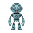 © MahamodulHassen - High quality cartoonish 3d Happy robot. 3d ai character Isolated on Transparent Background