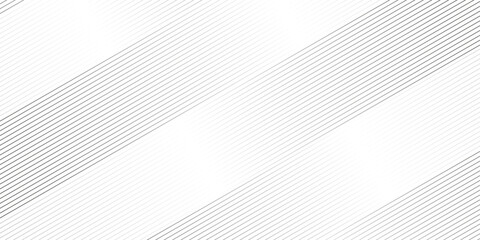 Wall Mural - Minimal diagonal stripe oblique, slanting lines gradient abstract art modern geometric vector pattern background. black and white ribbed striped diagonal line pattern as gradient fabric texture.	
