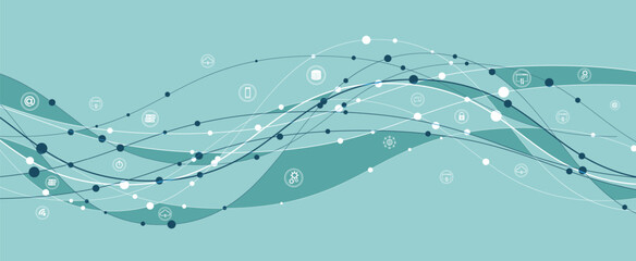Abstract data technology an business background