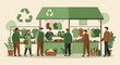 © Etka - Sustainable Market with a Focus on Recycling and Second Hand Goods