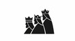 © Lucas - Christmas icon vector three kings christmas nativity scene vector illustration epiphany kings silhouette clip art magi christmas story