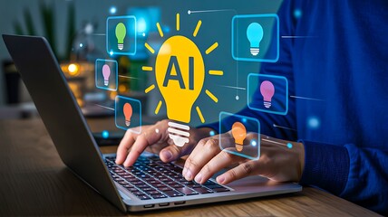 Artificial intelligence technology with innovation and smart ideas