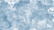 © Наталья Босяк - Light grey blue white abstract pattern watercolor. Colorful art background. Soft pale dusty pastel grayish bluish silver. Brush splash daub stain grunge. Winter cold frost snow Christmas.Empty.Design.