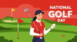 © Dede - Vector illustration National golf day