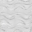© Hery - Seamless Flat Minimalist Wavy Stripe Geometric Pattern