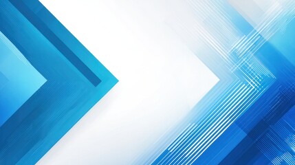 Wall Mural - Abstract background with light shades of blue and geometric shapes; lines and shapes