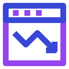Wall Mural - web and seo twotone icon set