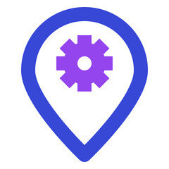 Wall Mural - web and seo twotone icon set