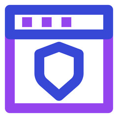 Wall Mural - web and seo twotone icon set