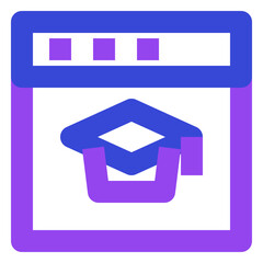 Wall Mural - web and seo twotone icon set